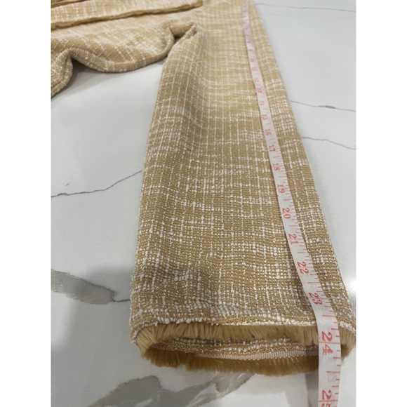 Isaac Mizrahi Stretch Knit Teed Boucle Long Open Cardigan Jacket Women Large - Picture 12 of 12